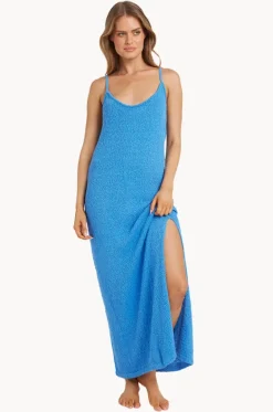 Dresses^Billabong All Day Me Knit Maxi Dress Blue