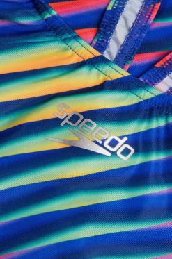 One Pieces^Speedo Allover Digital Powerback One Piece Multi