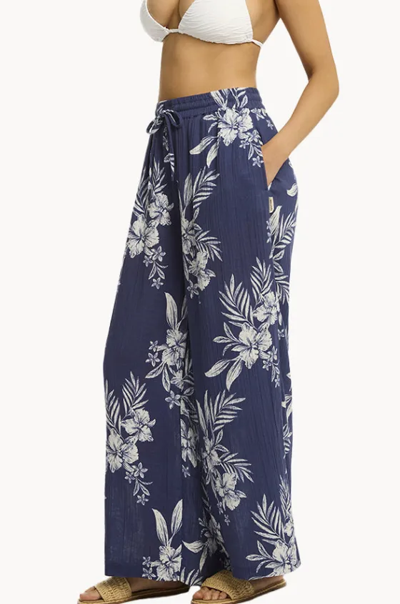 Pants^Sea Level Aloha Beach Pant French navy