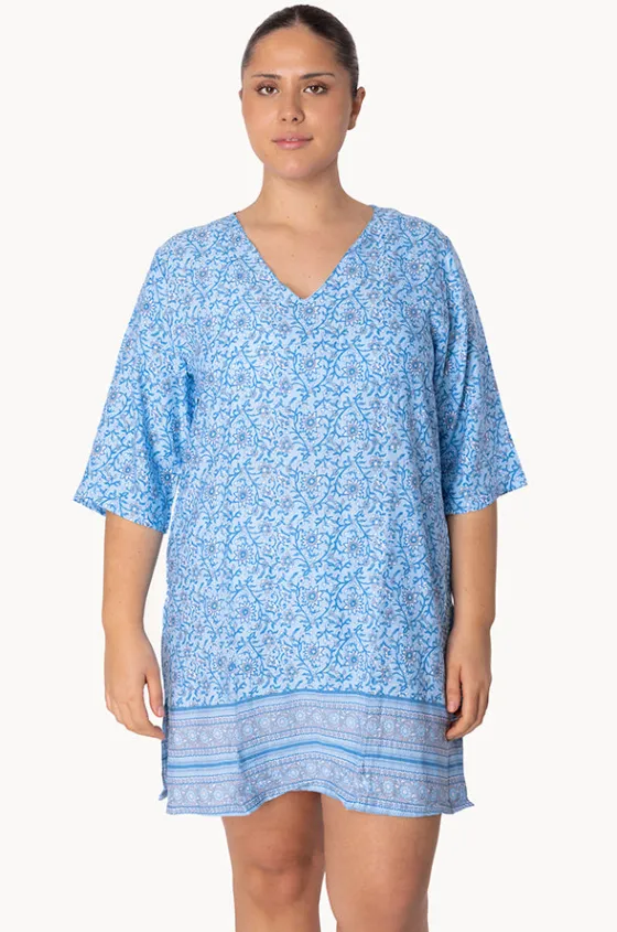 Overswim^Sundrenched Alpine Tunic Aqua