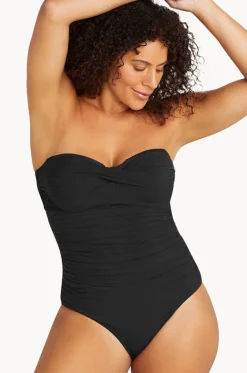 One Pieces^Artesands Aria Botticelli Bandeau One Piece Black