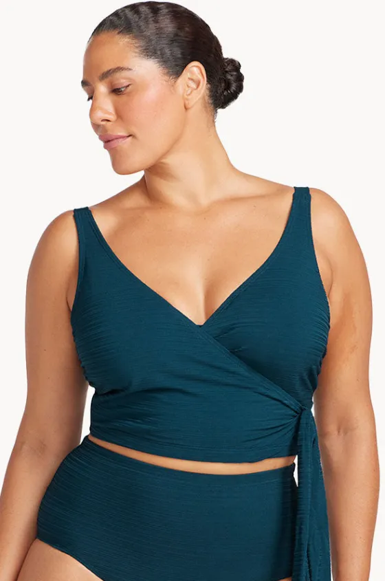 Bikini Tops^Artesands Aria Hayes D/DD Cup Bra Navy