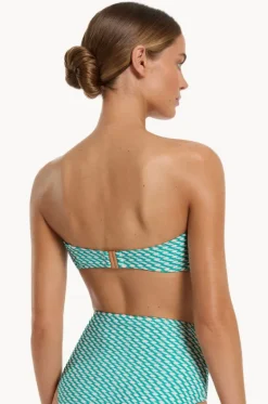 Bikini Tops^Jets Asceno Bandeau Mineral