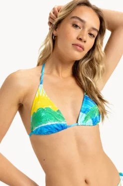 Bikini Tops^Roxy Atlas Tiki Tri Sky