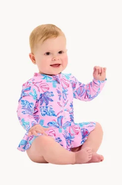 Rashies & Sunsuits^Seafolly Girls Baby Girls Sea Sunsuit Coral