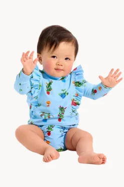 Rashies & Sunsuits^Seafolly Girls Baby Girls Playa Bonita Suntop Set Blue/Multi