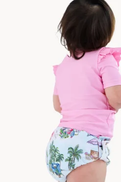 Rashies & Sunsuits^Seafolly Girls Baby Girls Secret Vacay Suntop Set Lilac