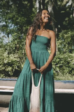 Dresses^Roxy Baby Mine Maxi Dress Evergreen