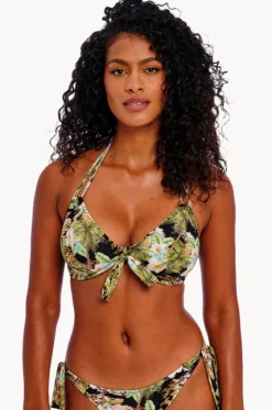 Bikini Tops^Freya Bahama Shores F Cup Halter Black