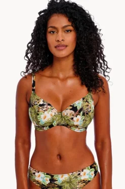 Bikini Tops^Freya Bahama Shores F Cup Plunge Bra Black
