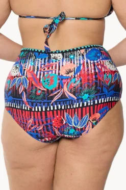 Bottoms^Capriosca Barbados High Waisted Pant Multi