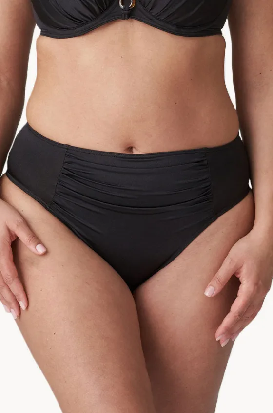 Bottoms^Prima Donna Barrani Full Bikini Brief Coffee