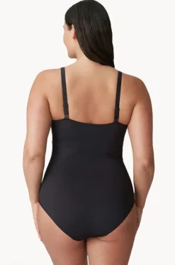 One Pieces^Prima Donna Barrani G Cup Ruched One Piece Coffee