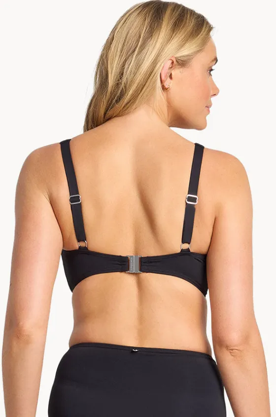 Bikini Tops^Sunseeker Basix DD/E Cup Underwire Tri Black