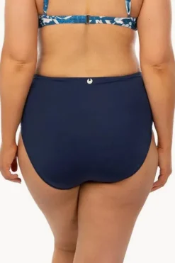 Bottoms^Sunseeker Basix Slim Line Retro Pant Ink