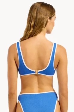 Bikini Tops^Seafolly Beach Bound Ring Front Tank Sapphire