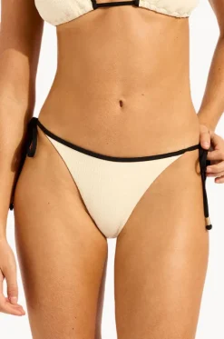 Bottoms^Seafolly Beach Bound Tie Side Rio Pant Ecru