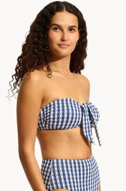 Bikini Tops^Seafolly Bella Bandeau Marine