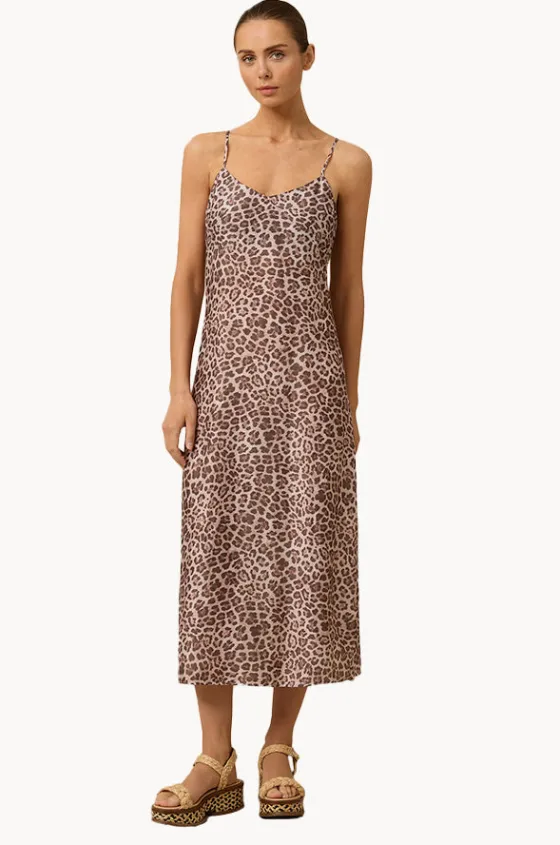 Dresses^Monte u0026 Lou Belle Midi Slip Dress Animal