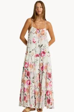 Dresses^Sea Level Belle Tiered Maxi Sundress Coconut