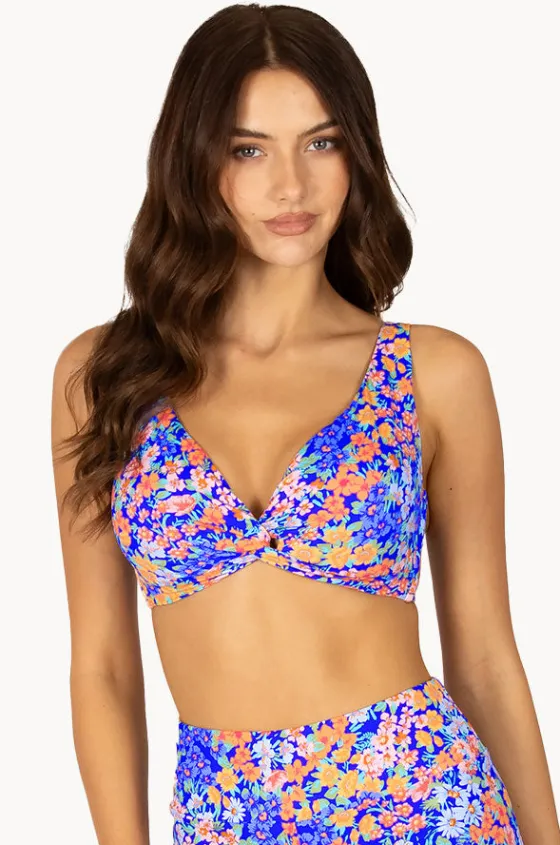 Bikini Tops^Baku Biarritz D/DD Cup Twist Bra Sapphire