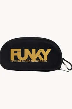 Swim Accessories^Funky Trunks Attack Goggle Case Black