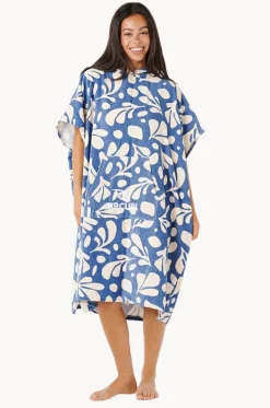 Towel Robes & Ponchos|Towel Robes & Ponchos^Rip Curl Blissful Mixed Hooded Towel Blue
