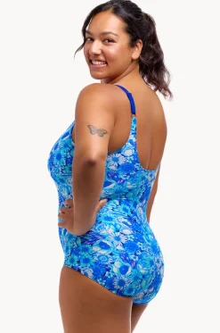 One Pieces^Funkita Bloom Shakalaka Scoop Neck One Piece Blue