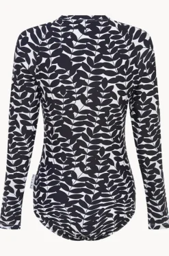 Rashies & Sunsuits^Babes In The Shade Blue Acacia Sunsuit Navy/White