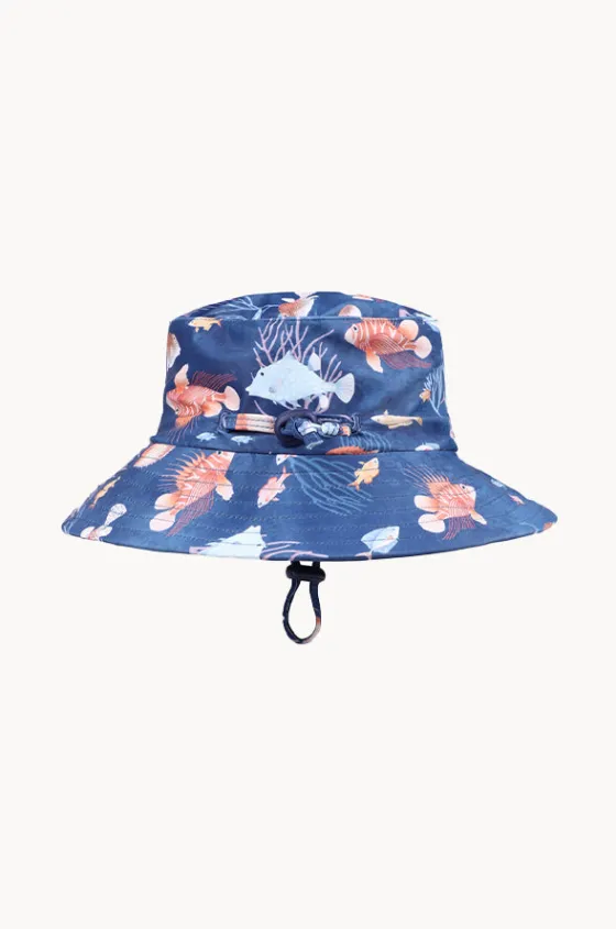 Hats^Minihaha Boys Aiden Swim Hat Navy