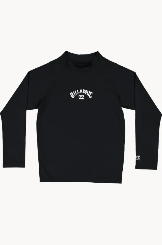 Rashies & Sunsuits^Billabong Boys All Day Arch Long Sleeve Suntop Black