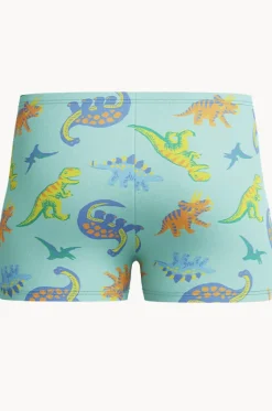 Trunks|Swimwear^Speedo Boys Allover Print Aquashort Teal