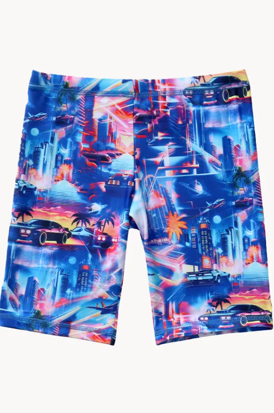 Jammers^Salty Ink Boys Arcade Jammer Blue/orange