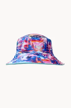 Hats^Salty Ink Boys Arcade Reversible Sunhat Blue/orange