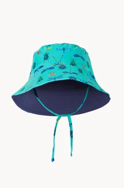 Hats^Milky Boys Beetles Swim Hat Green