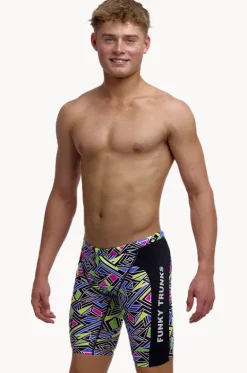 Jammers^Funky Trunks Boys Bits Of Peace Jammer Black/multi