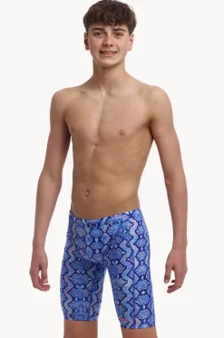 Jammers^Funky Trunks Boys Blue Viper Jammer Blue/pink