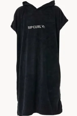 Towel Robes & Ponchos|Towel Robes & Ponchos^Rip Curl Boys Brand Hooded Towel Black/grey