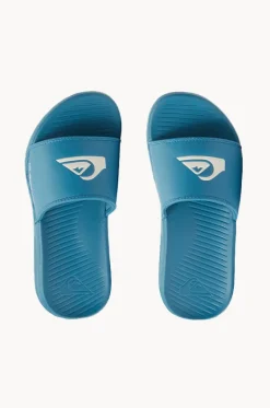 Footwear^Quiksilver Boys Bright Coast Slide Blue