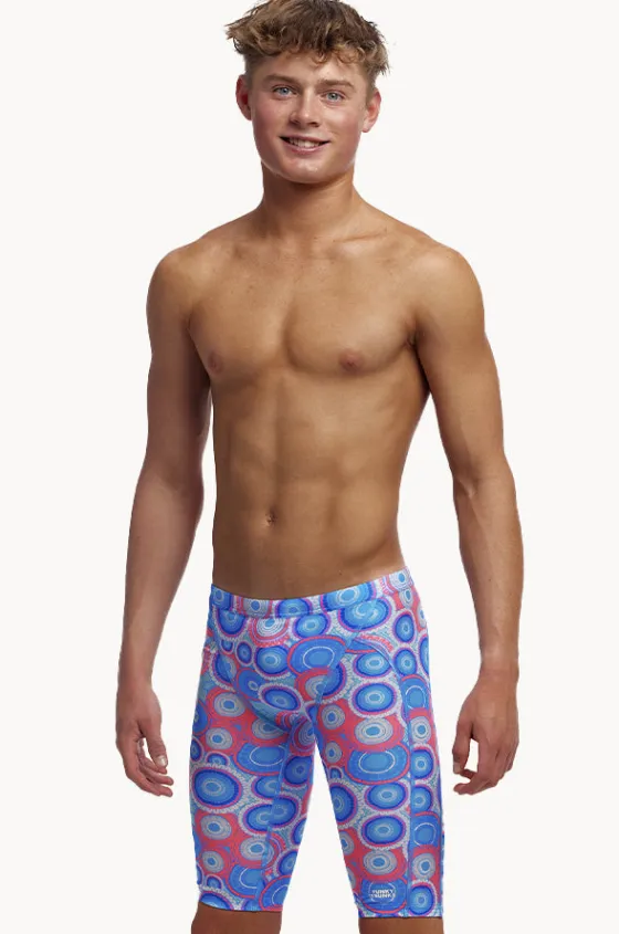 Jammers^Funky Trunks Boys Bundjalung Blue Jammer Blue/pink