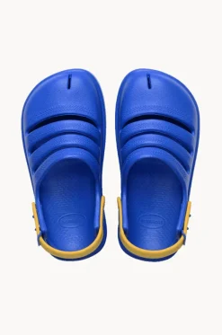 Footwear^Havaianas Boys Clog Sandal Blue/yellow