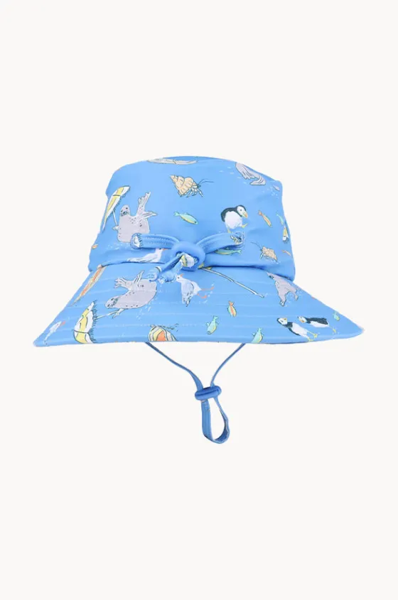 Hats^Minihaha Boys Conway Swim Hat Blue