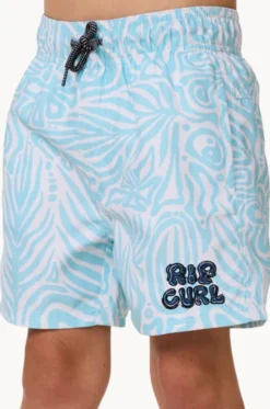 Boardshorts^Rip Curl Boys Cosmic Surfing Volley Boardshort Light Blue
