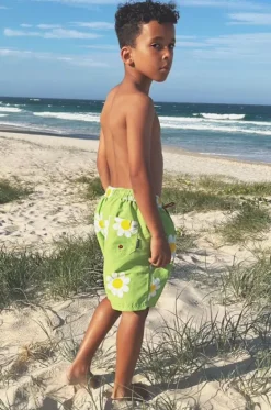Boardshorts^Coast Boys Daisy Boardshort Lime