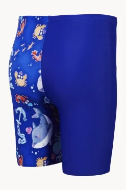 Jammers^Speedo Boys Digital Allover Jammer Blue