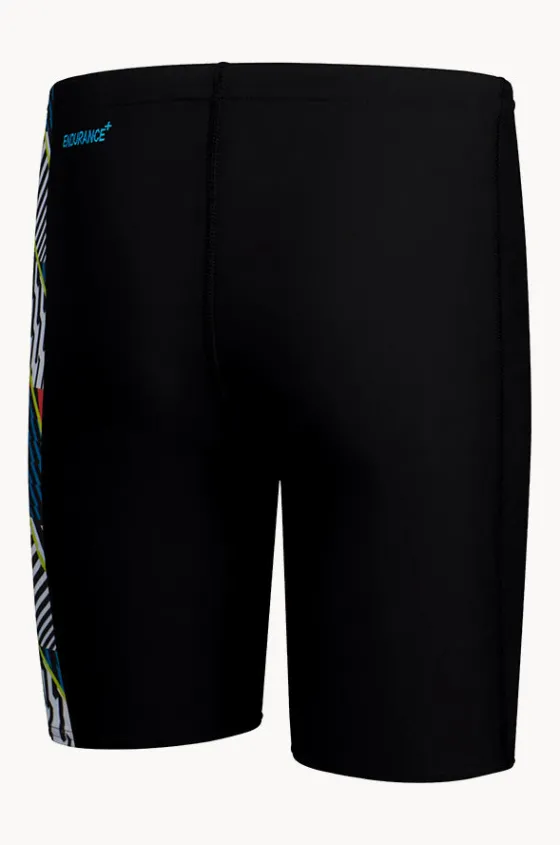 Jammers^Speedo Boys Digital Panel Jammer Black/multi