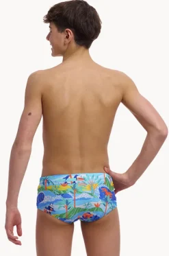 Trunks^Funky Trunks Boys Duuude Trunk Blue/multi
