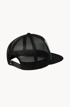 Hats^Quiksilver Boys Emu Coop Cap Black