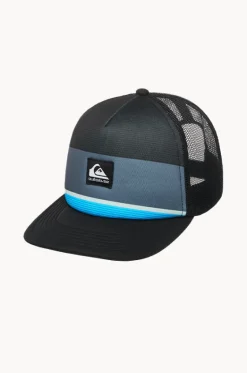 Hats^Quiksilver Boys Emu Coop Cap Black/blue