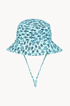 Hats^Bedhead Boys Fish Classic Bucket Hat Turquoise
